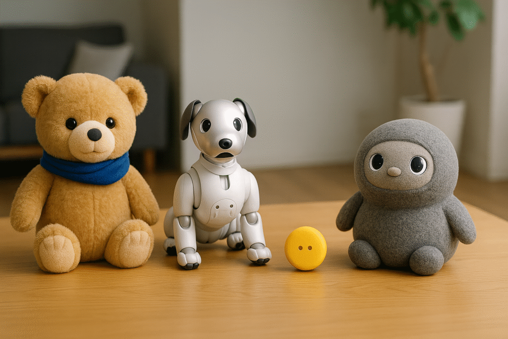 おすすめのAI搭載のぬいぐるみロボット4選