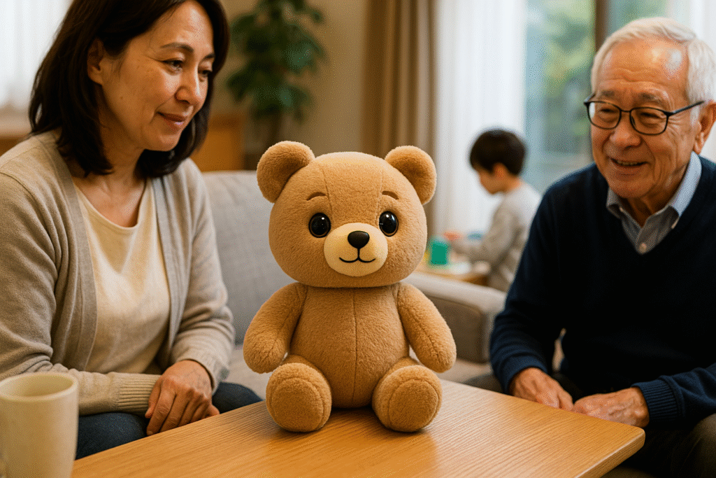 AI搭載のぬいぐるみロボットが社会にもたらす効果