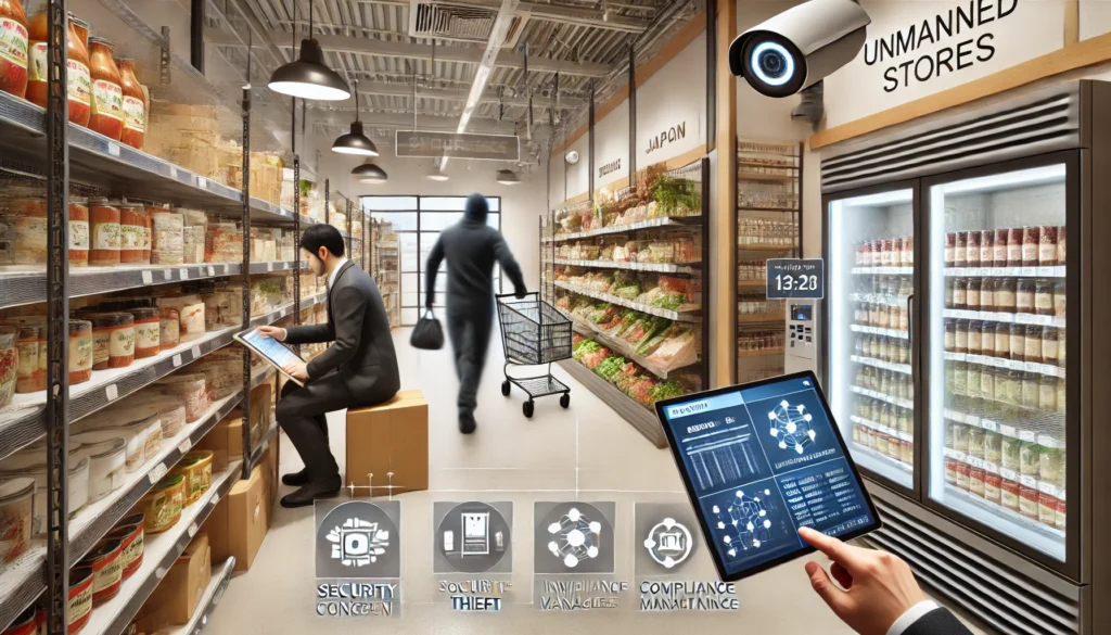 無人店舗の課題｜盗難リスク・在庫管理・食品衛生法遵守