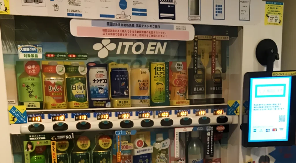 AI自動販売機｜伊藤園