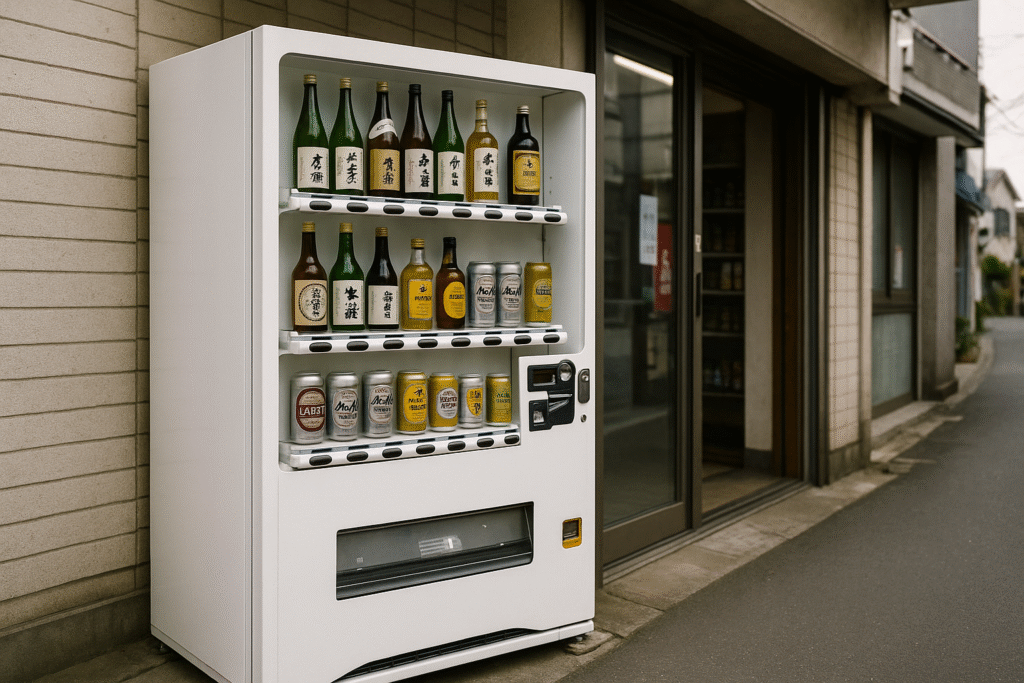 年齢確認なしのお酒自販機は新規設置できる？規制・設置状況・要件など 