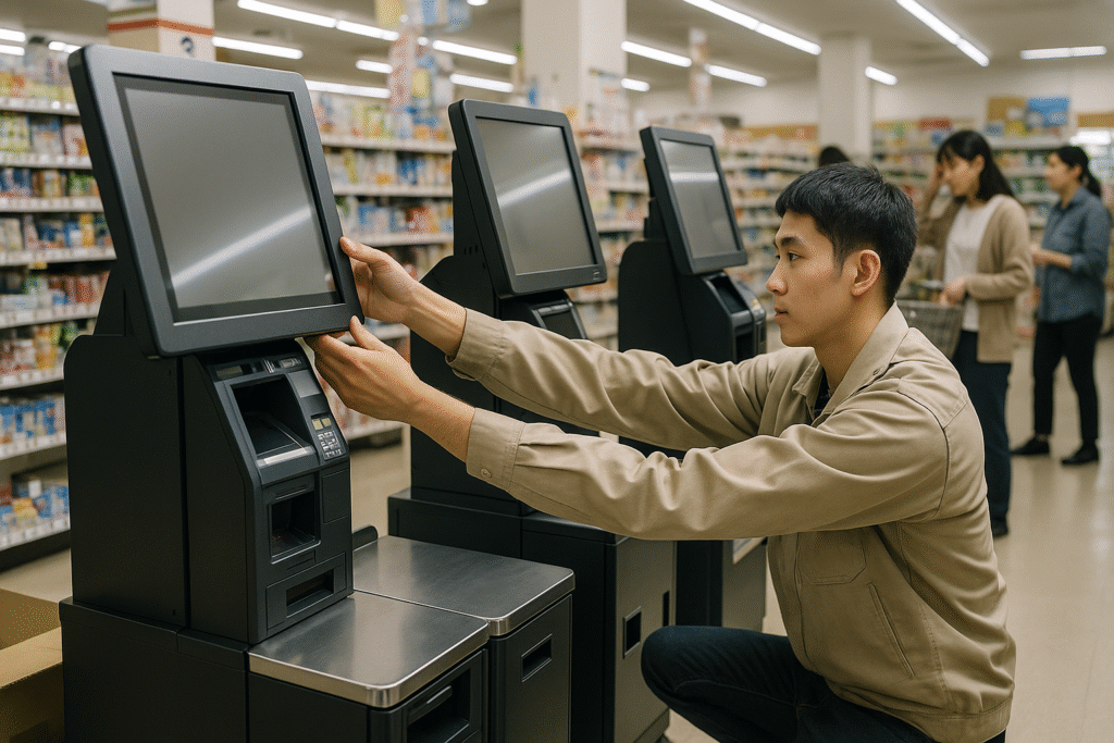 セルフレジを店舗に導入する流れ