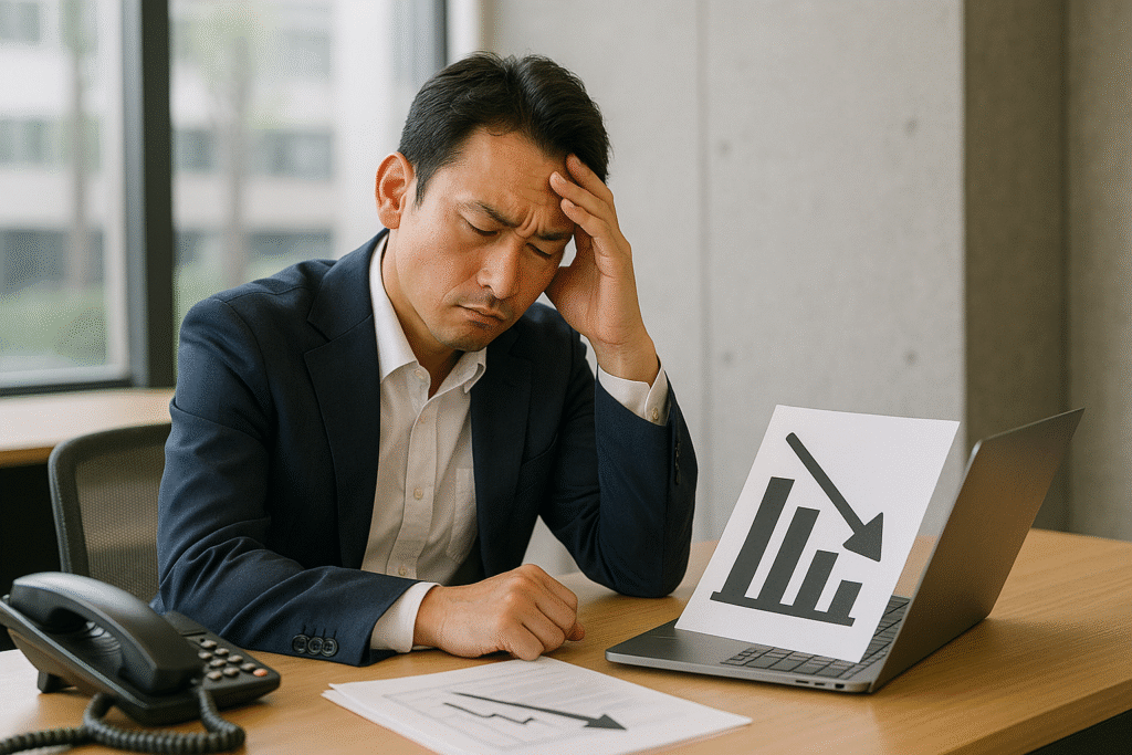 人手不足によって企業に起きる悪影響