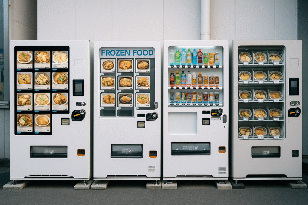 リース対応の食品自動販売機4選