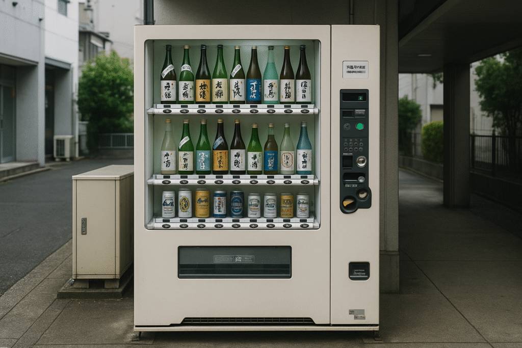 お酒の自販機の設置要件