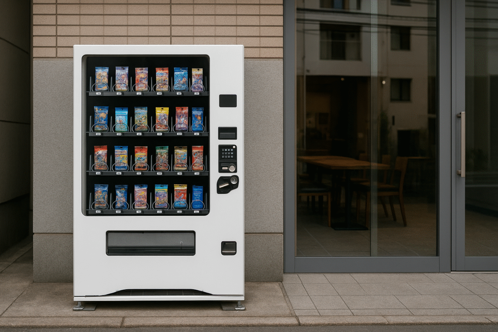 トレカ・オリパ対応自販機の選び方