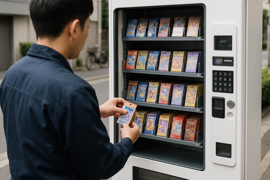 トレカ自販機の仕組み