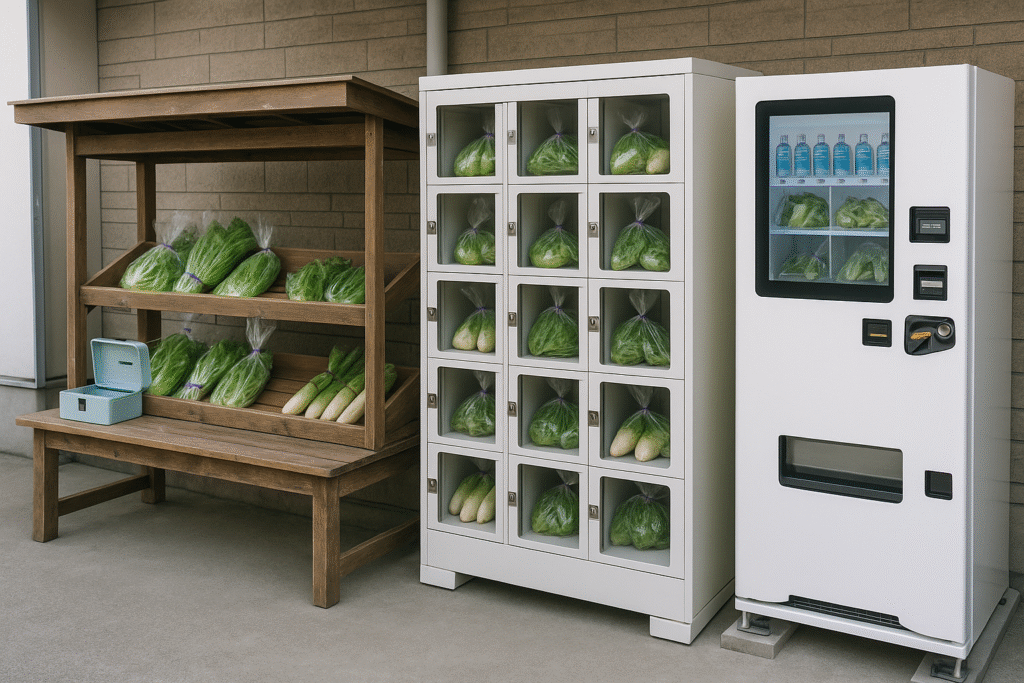 野菜の無人販売・無人八百屋の仕組みとは？