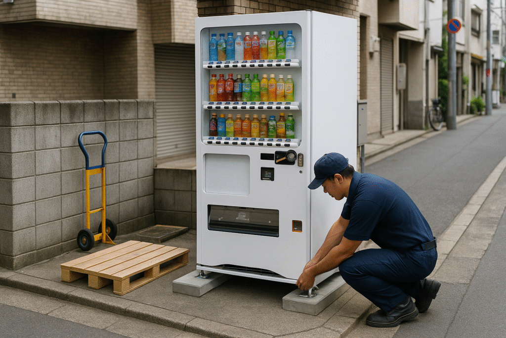自販機の設置方法と費用目安