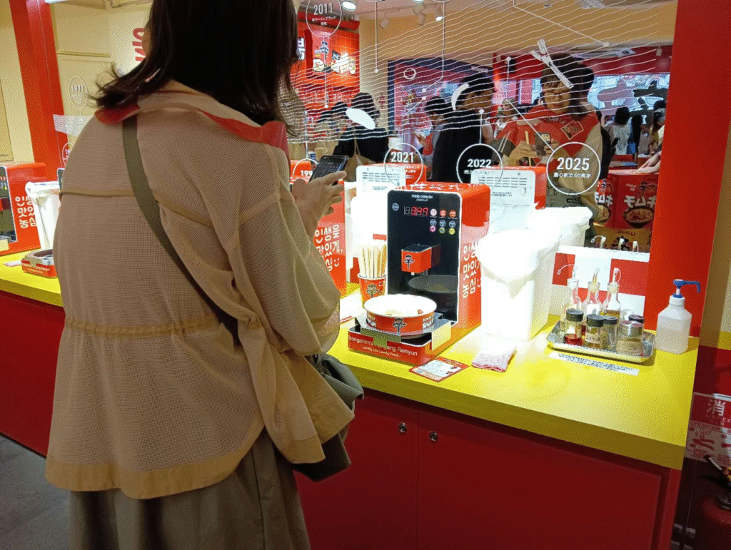 辛ラーメンポップアップストア in 原宿の体験レポート