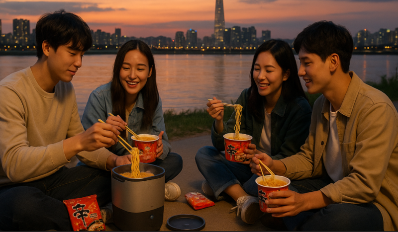 漢江ラーメンとは？若者に流行っている背景