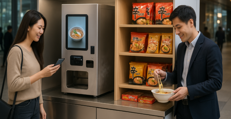 漢江ラーメンなどの無人販売ビジネスが注目される理由
